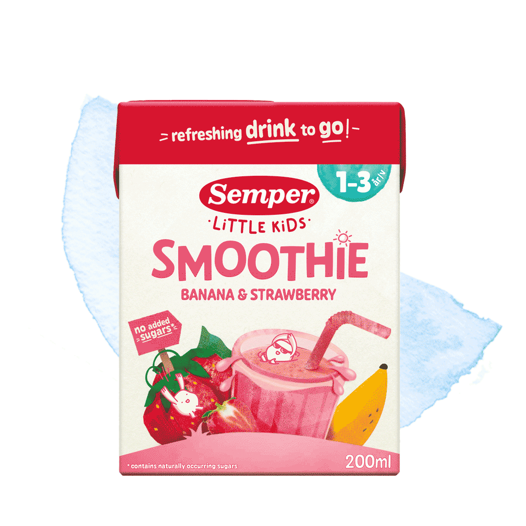 Little Kids Smoothie Banana & Strawberry