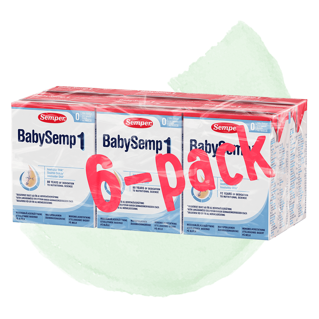 Babysemp 1 6 pack