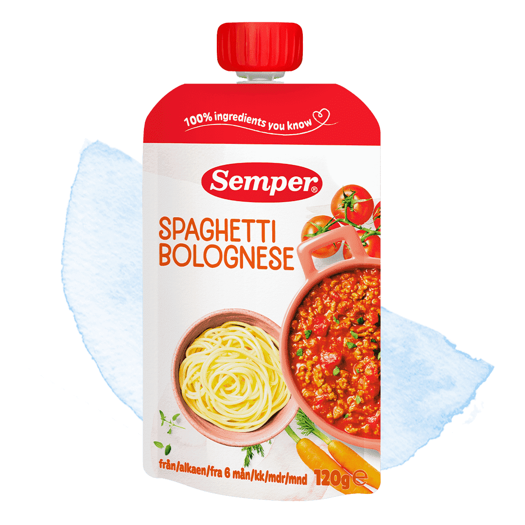 Semper meal pouch spaghetti bolognese