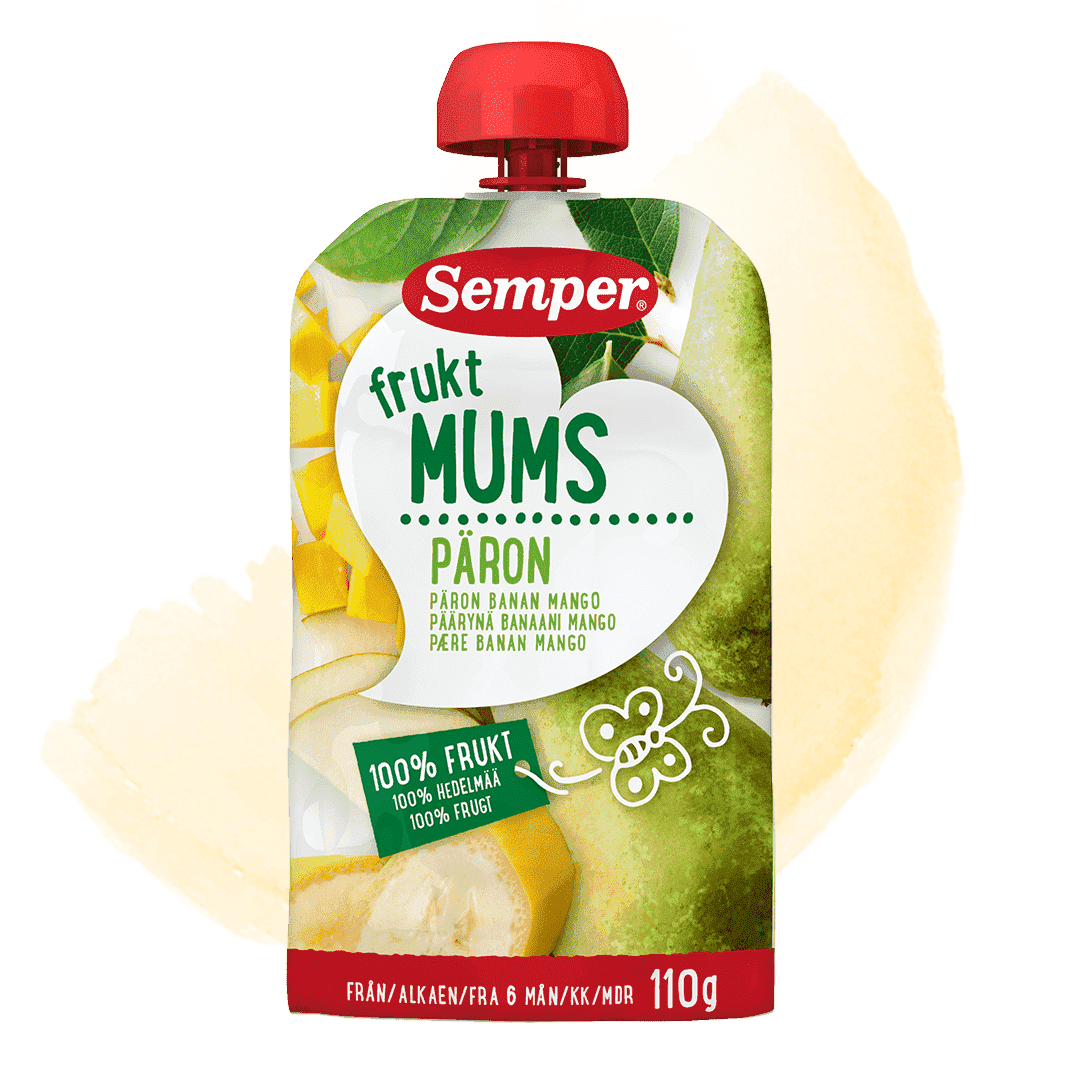 Fruktmums Päron från Semper Barnmat