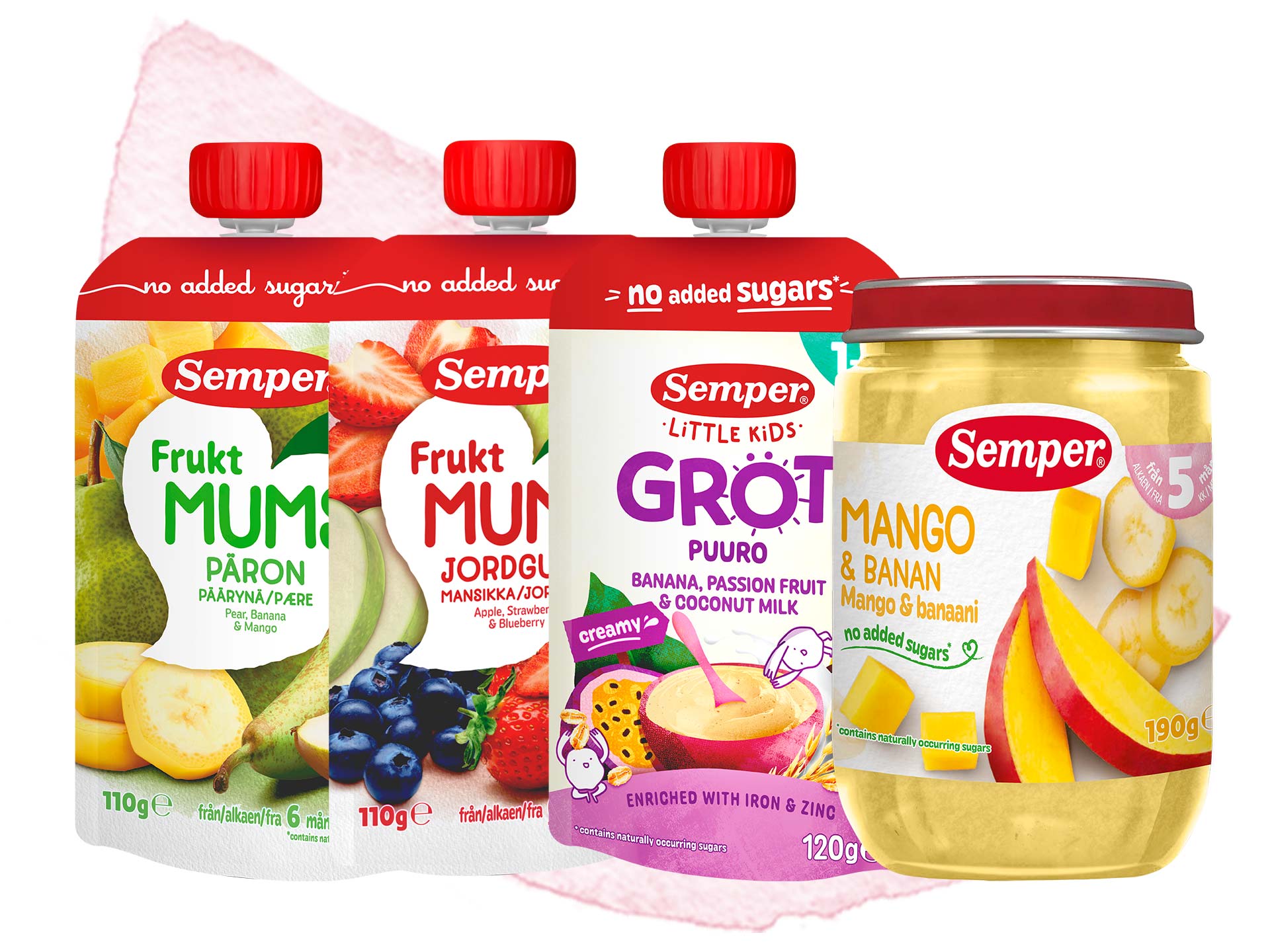 Semper pouch and fruitjars