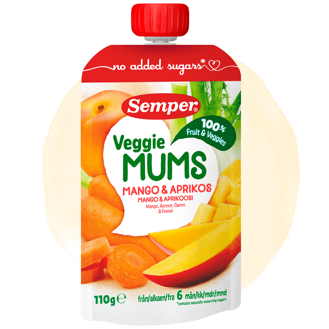 Veggiemums mango & aprikos