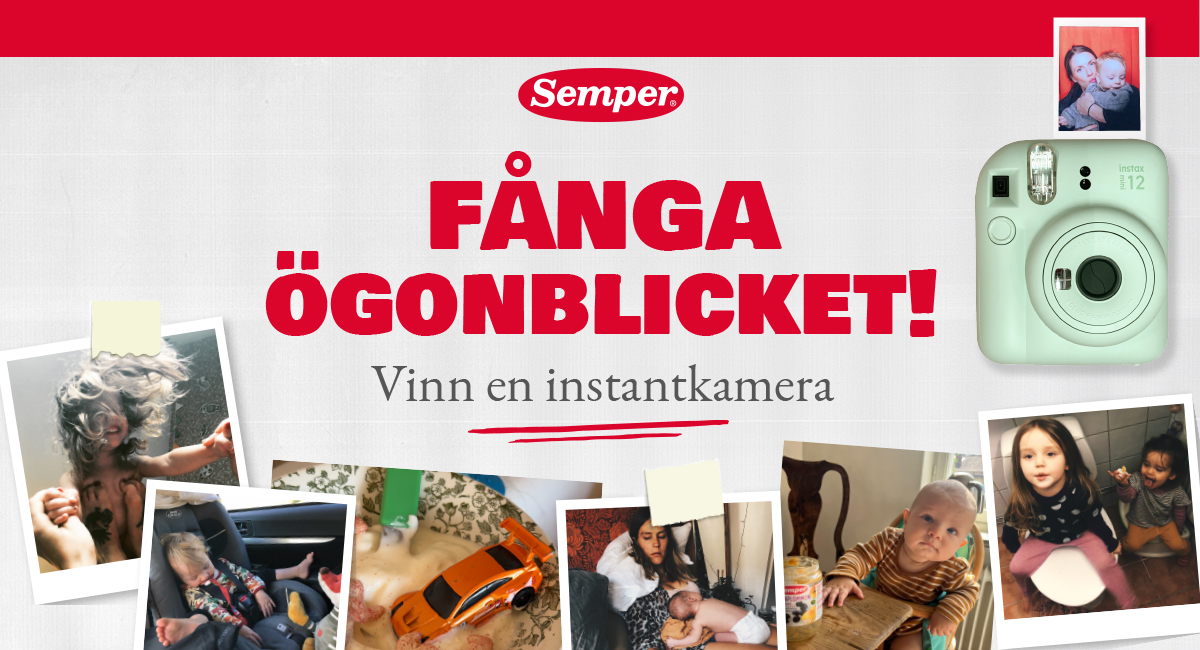 Tävling - Fånga Ögonblicket - Semper Barnmat
