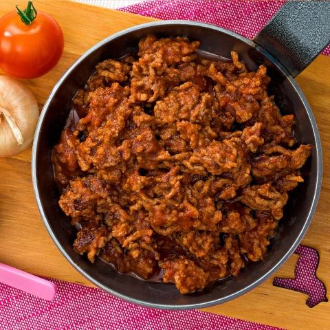 Pastastjärnor i köttfärssås 12 mån