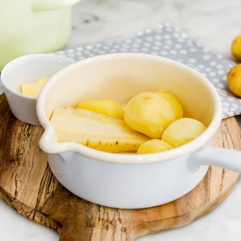 Palsternacka- och potatispuré 4 mån